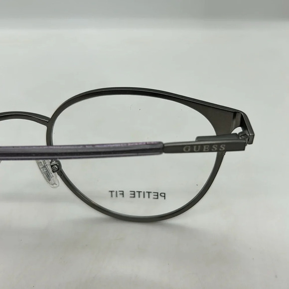 Guess 2913 Eyeglasses Frames RXABLE  011 Matte Light Nickeltin. NWT main image 3